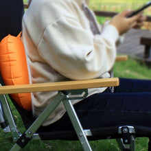 Load image into Gallery viewer, KILIROO Inflatable Camping Travel Pillow - Orange