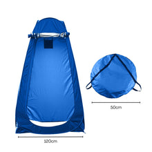 Load image into Gallery viewer, KILIROO Shower Tent with 2 window (Dark Blue)