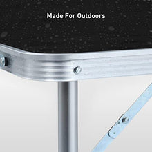 Load image into Gallery viewer, Camping Table 60cm Black