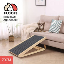 Load image into Gallery viewer, Wooden Adjustable Pet Ramp 70 x 35 cm