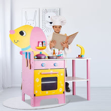 Load image into Gallery viewer, Wooden Kitchen Playset for Kids (Puppy Shape Kitchen Set) EK-KP-108-MS