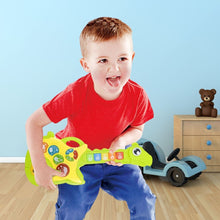 Load image into Gallery viewer, Kids Musical Guitar Toys with Dinosaur Shape Design (Green) GO-MAT-108-XC