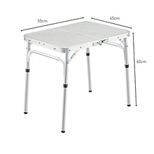 Load image into Gallery viewer, Camping Table 60cm Silver