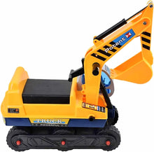 Load image into Gallery viewer, GOMINIMO Kids Ride On Sand Excavator Toy Car with Helmet