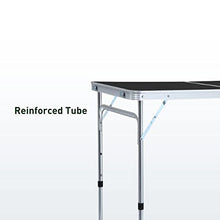 Load image into Gallery viewer, Camping Table 60cm Black