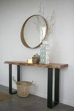 Load image into Gallery viewer, Hallway Table console, large 1 Meter 100 cm length 100% unique designed  by nature OS5