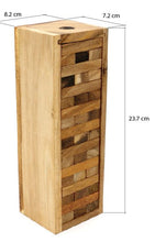 Load image into Gallery viewer, Tumbling Tower blocks wood balance game handmade stacking Fun Board Games Kids Ages 4 to Adults