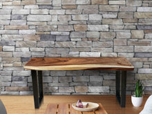 Load image into Gallery viewer, Console hallway side wall Table, Saur Wood XXL 1.8 Meter 180 cm length 100% unique designed  by nature. Hall 18