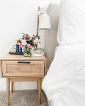 Load image into Gallery viewer, 2 x Rattan Bedside Tables with Drawer (Twin Pack)-1