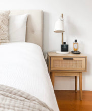 Load image into Gallery viewer, 2 x Rattan Bedside Tables with Drawer (Twin Pack)-3