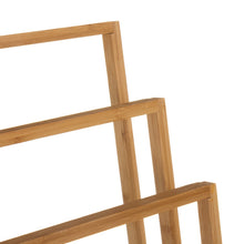 Load image into Gallery viewer, CARLA HOME Bamboo Towel Bar Holder Rack 3-Tier Freestanding for Bathroom and Bedroom