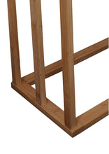 Load image into Gallery viewer, CARLA HOME Bamboo Towel Bar Holder Rack 3-Tier Freestanding for Bathroom and Bedroom