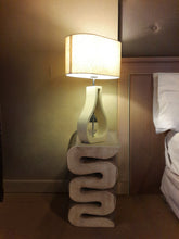 Load image into Gallery viewer, Side Table, corner Stool, Plant Stand Raintree Wood Natural Finish-Book Stack