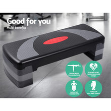 Load image into Gallery viewer, Everfit 3 Level Aerobic Step Bench