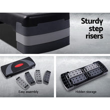 Load image into Gallery viewer, Everfit 3 Level Aerobic Step Bench