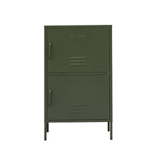 Load image into Gallery viewer, ArtissIn Double Storage Cabinet Shelf Organizer Bedroom Green