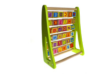 Load image into Gallery viewer, Colourful Alphabet Abacus - Age: 24 Months+.
