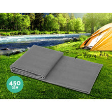 Load image into Gallery viewer, Weisshorn 6M Annex Matting Pack of 2x 3 x2.5m Floor Mats Mesh Camping Picnic