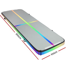 Load image into Gallery viewer, Everfit 3X1M Air Track Inflatable Tumbling Mat Gymnastics Yoga Mat