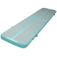 Load image into Gallery viewer, Everfit GoFun 4X1M Inflatable Air Track Mat Tumbling Floor Home Gymnastics Green