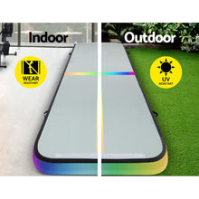 Load image into Gallery viewer, Everfit 4X1X0.2M Air Track Inflatable Tumbling Mat Gymnastics Yoga Mat