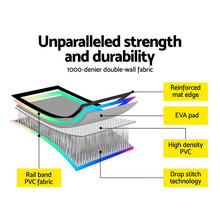 Load image into Gallery viewer, Everfit 4X1X0.2M Air Track Inflatable Tumbling Mat Gymnastics Yoga Mat