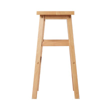 Load image into Gallery viewer, Artiss Set of 2 Beech Wood Bar Stools - Natural