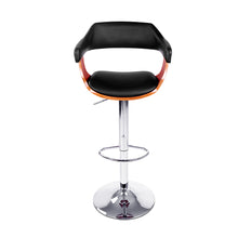 Load image into Gallery viewer, Artiss Set of 2 Wooden Bar Stool - Black and Wood