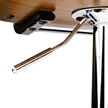 Load image into Gallery viewer, Artiss Wooden Gas Lift Bar Stool - White and Chrome