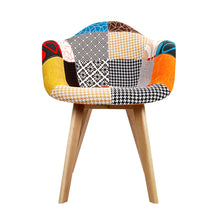 Load image into Gallery viewer, Artiss Set of 2 Fabric Dining Chairs