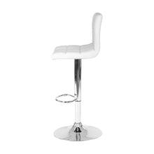 Load image into Gallery viewer, Artiss Set of 2 PU Leather Gas Lift Bar Stools - White