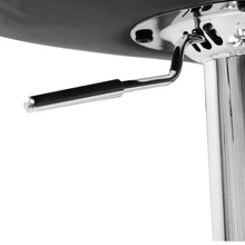 Load image into Gallery viewer, Artiss Set of 2 PU Leather Patterned Bar Stools - Black and Chrome