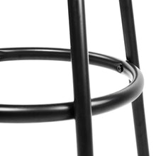Load image into Gallery viewer, Artiss Set of 2 PU Leather Bar Stools - Black and Steel
