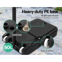 Load image into Gallery viewer, Everfit Adjustable Portable Basketball Stand Hoop System Rim