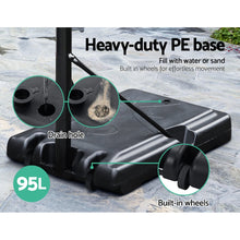 Load image into Gallery viewer, Everfit Adjustable Portable Basketball Stand Hoop System Rim