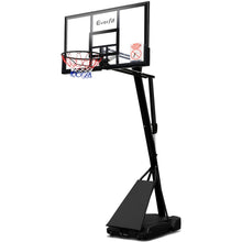 Load image into Gallery viewer, Everfit Pro Portable Basketball Stand System Ring Hoop Net Height Adjustable 3.05M