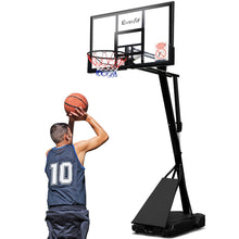 Load image into Gallery viewer, Everfit Pro Portable Basketball Stand System Ring Hoop Net Height Adjustable 3.05M