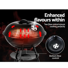 Load image into Gallery viewer, Grillz Charcoal BBQ Smoker Drill Outdoor Camping Patio Barbeque Steel Oven