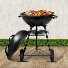 Load image into Gallery viewer, Grillz Charcoal BBQ Smoker Drill Outdoor Camping Patio Barbeque Steel Oven