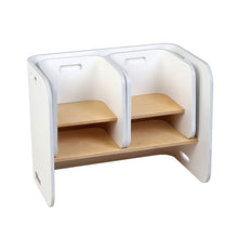 Load image into Gallery viewer, Keezi 3 PC Nordic Kids Table Chair Set White Desk Activity Compact Children