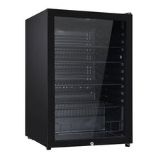 Load image into Gallery viewer, Devanti 115L Bar Fridge Glass Door Mini Freezer Fridges Countertop Beverage Commercial