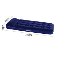 Load image into Gallery viewer, Bestway Single Size Inflatable Air Mattress - Navy