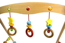 Load image into Gallery viewer, Baby play gym with colourful hanging toys