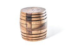 Load image into Gallery viewer, Wooden brain teaser puzzle, 3D wood puzzle, handmade- The Barrel challenge