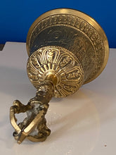 Load image into Gallery viewer, Brass Bell 6 inch 14 cm Buddhist Nepal Tibetan Prayer Bell Meditation Stress Relief or Sound Therapy