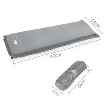 Load image into Gallery viewer, Weisshorn Single Size Self Inflating Matress - Grey.
