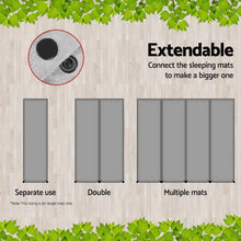 Load image into Gallery viewer, Weisshorn Single Size Self Inflating Matress - Grey.