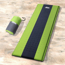 Load image into Gallery viewer, Self Inflating Mattress Camping Sleeping Mat Air Bed Pad Single Green.