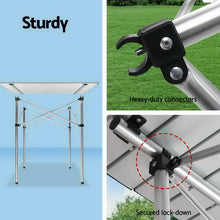 Load image into Gallery viewer, Weisshorn Levede Roll Up Camping Table Folding Portable Aluminum Outdoor BBQ