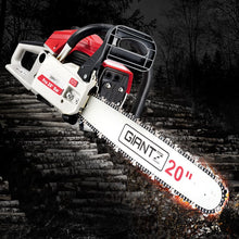 Load image into Gallery viewer, Giantz 58CC Commercial Petrol Chainsaw - Red & White